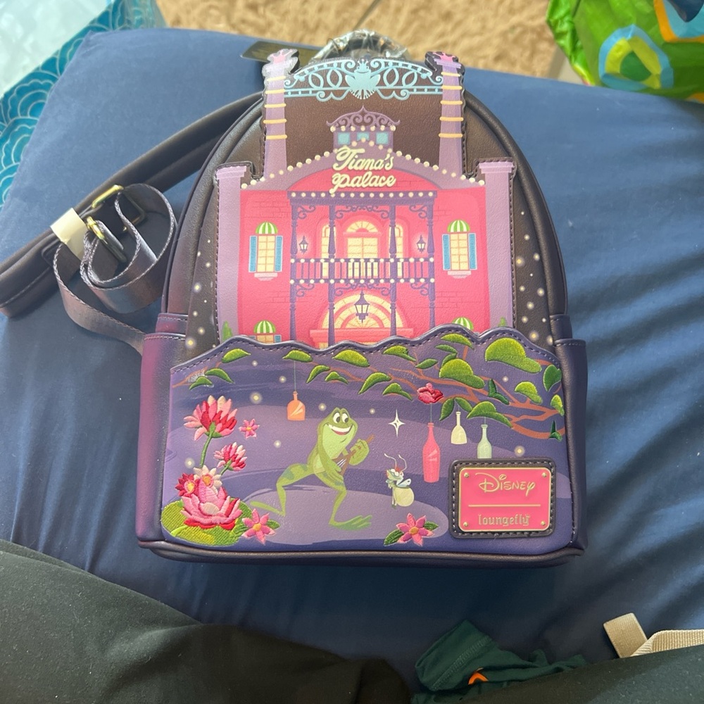 Disney Loungefly Tiana's Palace Backpack